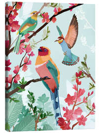 Canvas print Birds of Summer