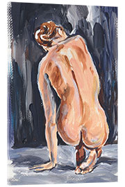 Acrylic print Female Nude - Study I.