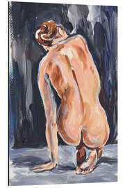 Magnettafel Weiblicher Akt - Studie I