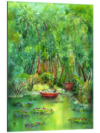 Magnettafel Seerosenteich in Monets Garten