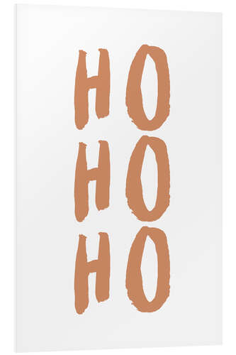 Foam board print Ho Ho Ho