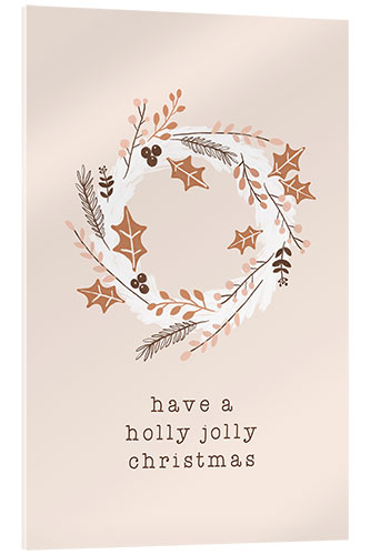 Obraz na szkle akrylowym Holly Jolly Christmas