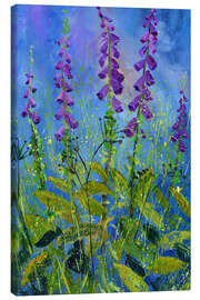 Canvas print Foxgloves