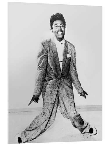 Foam board print Little Richard dancing