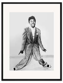 Gerahmter Kunstdruck Little Richard tanzend