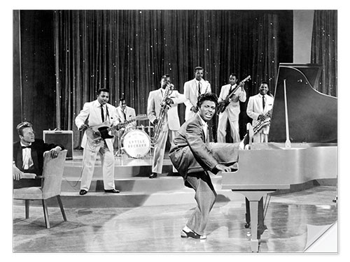 Naklejka na ścianę The girl can't help it - Little Richard & Band