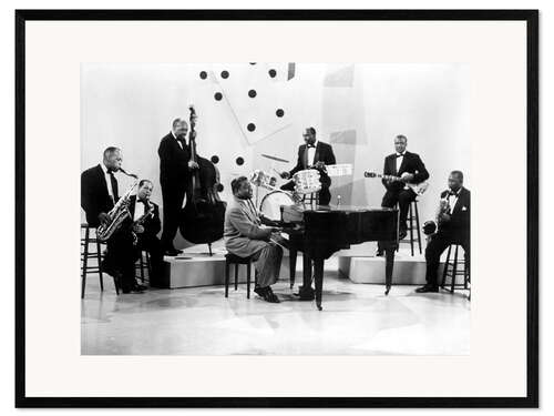 Innrammet kunsttrykk Jamboree - Fats Domino & Band