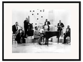 Kehystetty taidepainatus Jamboree - Fats Domino &amp; Band