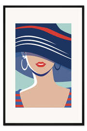 Gerahmter Kunstdruck Beach Chic I