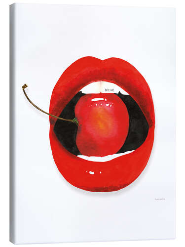 Canvas print Cherry Lips