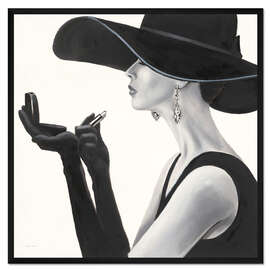 Gerahmter Kunstdruck Haute Chapeau II