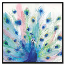 Gerahmter Kunstdruck Peacock Glory IV