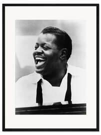 Gerahmter Kunstdruck Oscar Peterson