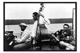 Gerahmter Kunstdruck Oscar Peterson Trio - Peterson, Brown, Kessel