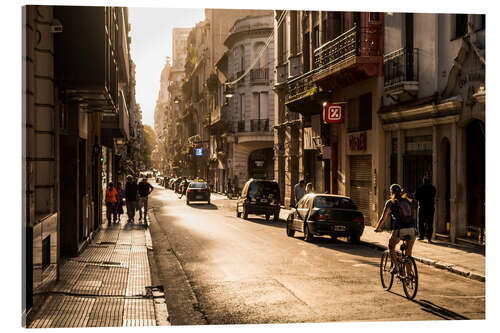 Akrylbilde Streets of Buenos Aires