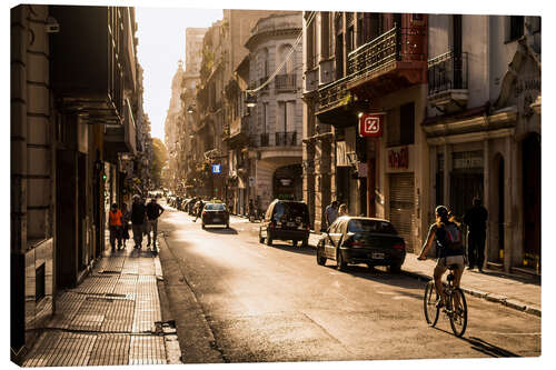 Canvas print Streets of Buenos Aires