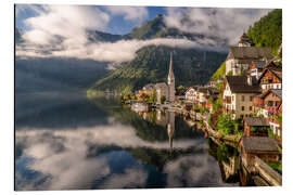 Magnettafel Hallstätter See im Salzkammergut
