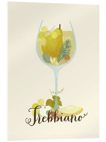 Acrylic print Trebbiano