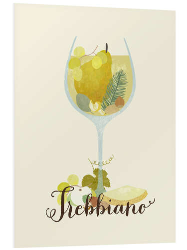 Foam board print Trebbiano