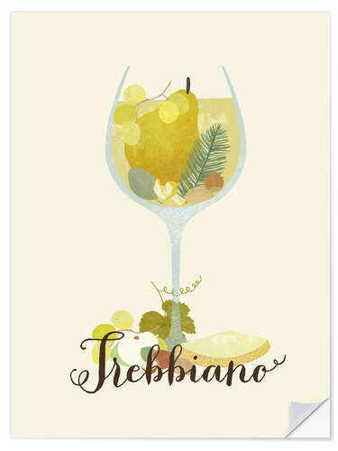 Sticker mural Trebbiano