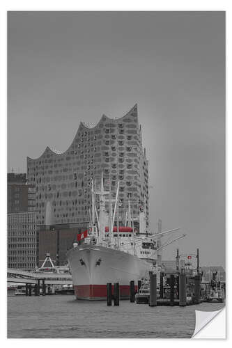 Naklejka na ścianę Elbphilharmonie, Hamburg