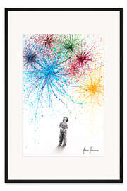 Gerahmter Kunstdruck Positive Perspektive