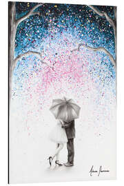 Magnettafel Der Mitternachtskuss