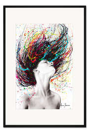 Gerahmter Kunstdruck Nachglühen