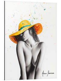 Magnettafel Sonnenbaden