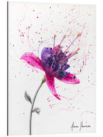 Aluminium print Amethyst flower