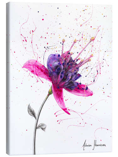 Canvas print Amethyst flower