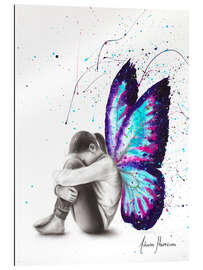 Quadro em plexi-alumínio Butterfly Dreaming