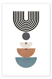 Tableau  Formes abstraites - Dani Jay Designs
