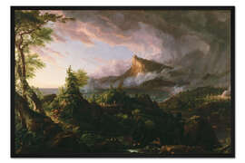 Gerahmter Kunstdruck Der Weg des Imperiums (Der wilde Zustand)