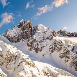 Magnettafel Arrowsmith Mountain Range bei Christchurch, Neuseeland
