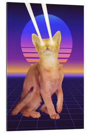 Gallery print Laser cat II