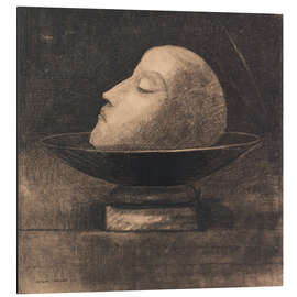 Magnettafel Haupt eines Märtyrers auf einem Teller