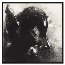 Gerahmter Kunstdruck Gefangener Pegasus, 1889