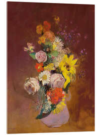 Acrylic print Bouquet of Flowers