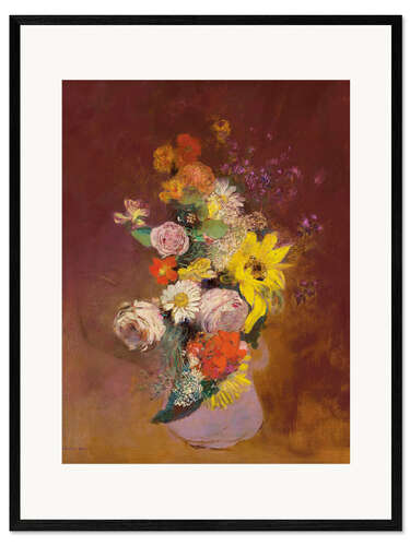 Framed art print Bouquet of Flowers