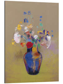 Magnettafel Blumen auf grauem Hintergrund, 1916