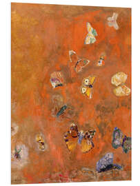 Foam board print Evocation of Butterflies