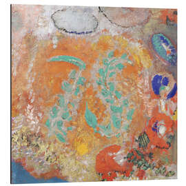 Magnettafel Komposition, Blumen ohne Vase