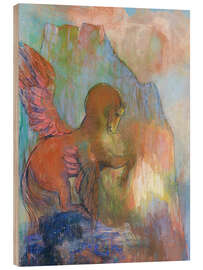 Hout print  Pegasus - Odilon Redon