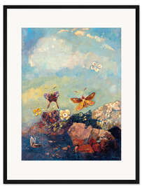 Gerahmter Kunstdruck Schmetterlinge