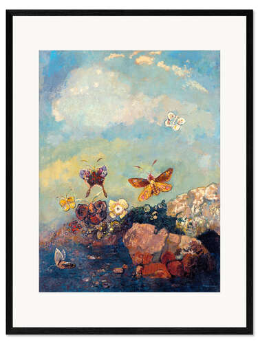 Impresión de arte enmarcada Mariposas