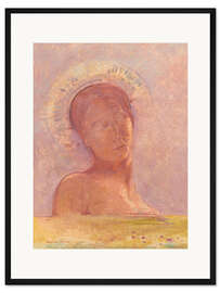 Gerahmter Kunstdruck Geschlossene Augen