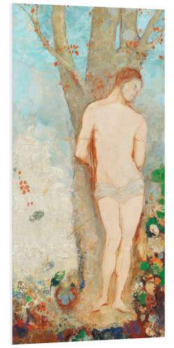 Foam board print Saint Sebastian