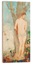 Wood print Saint Sebastian