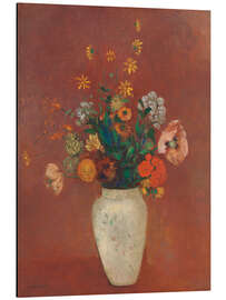 Magnettafel Blumenstrauß in einer chinesischen Vase